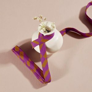 Bies de crepé de Ecovero™ Domino Dahlia - Atelier Brunette