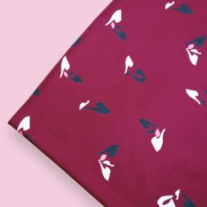 Crepé de viscosa Ecovero™ Sprout fuchsia - mind the MAKER®