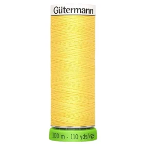 Hilo de coser reciclado 100m amarillo 852 - Gütermann
