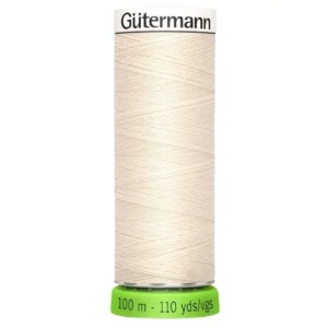 Hilo de coser reciclado 100m beige 802 - Gütermann