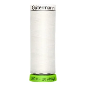 Hilo de coser reciclado 100m blanco 800 - Gütermann