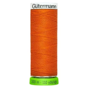Hilo de coser reciclado 100m naranja oscuro 351 - Gütermann