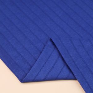 Jersey pointelle cobalt blue - mind the MAKER®