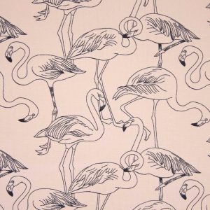 Punto de camiseta Coral flamingos - Katia fabrics