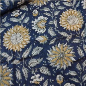 Tela algodón india estampado a mano - Alberta