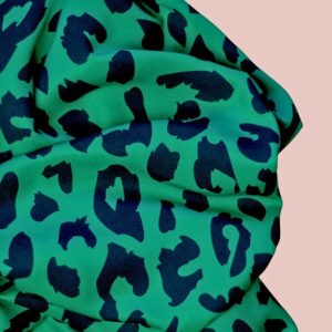 Twill de viscosa Ecovero™ Urban Leo Jolly green - mind the MAKER®