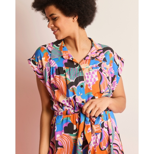 Viscosa diseño artístico y colorido - Imagen 2