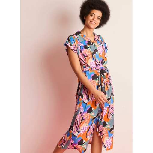 Viscosa diseño artístico y colorido - Imagen 3