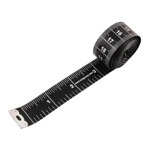 Cinta métrica negra 150 cm - Hemline Gold