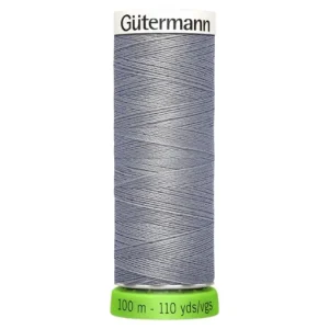 Hilo de coser reciclado 100m gris 40 - Gütermann