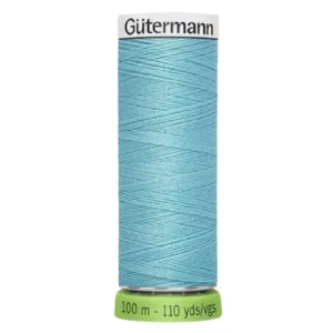 Hilo de coser reciclado 100m azul celeste 28 - Gütermann