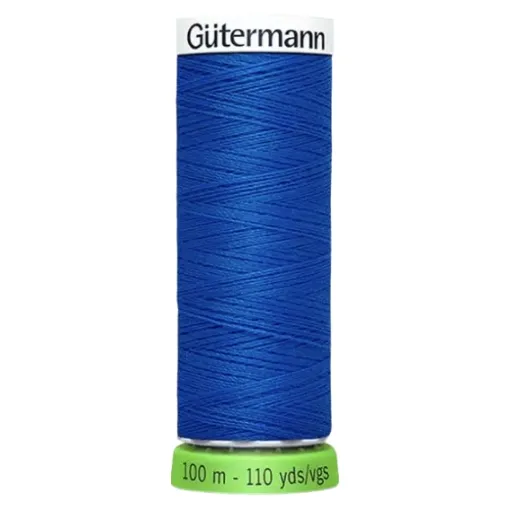 Hilo de coser reciclado 100m azul royal 322 - Gütermann