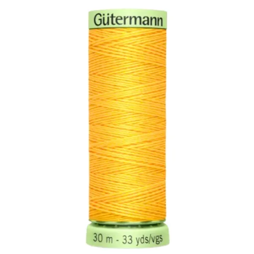 Hilo de torzal reciclado 30m amarillo sol 417 - Gütermann