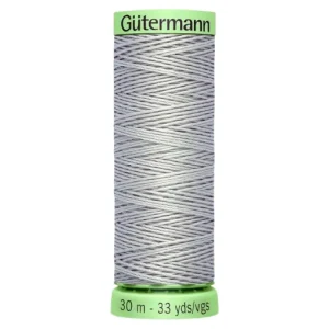 Hilo de torzal reciclado 30m gris claro 38 - Gütermann