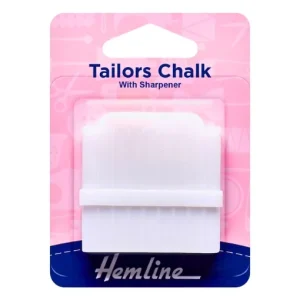 Jaboncillo blanco con afilador - Hemline